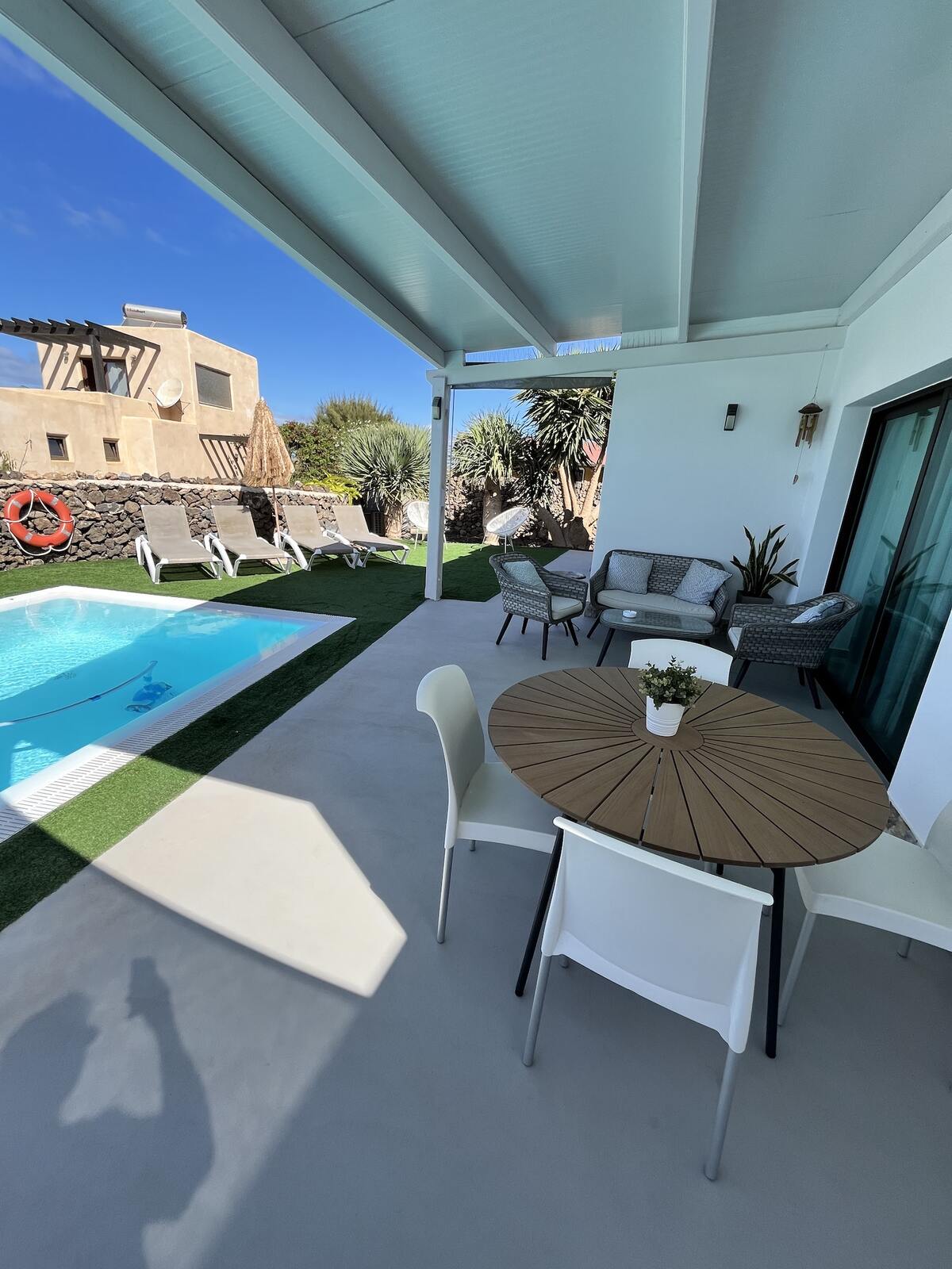 Villa bord de mer 4 pers. avec piscine privée à El Roque - Photo 33