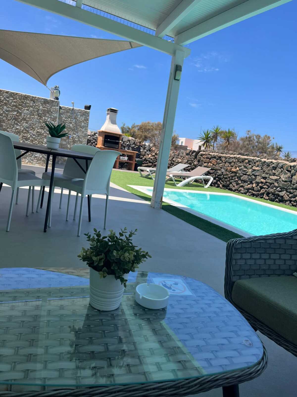 Villa bord de mer 4 pers. avec piscine privée à El Roque - Photo 41