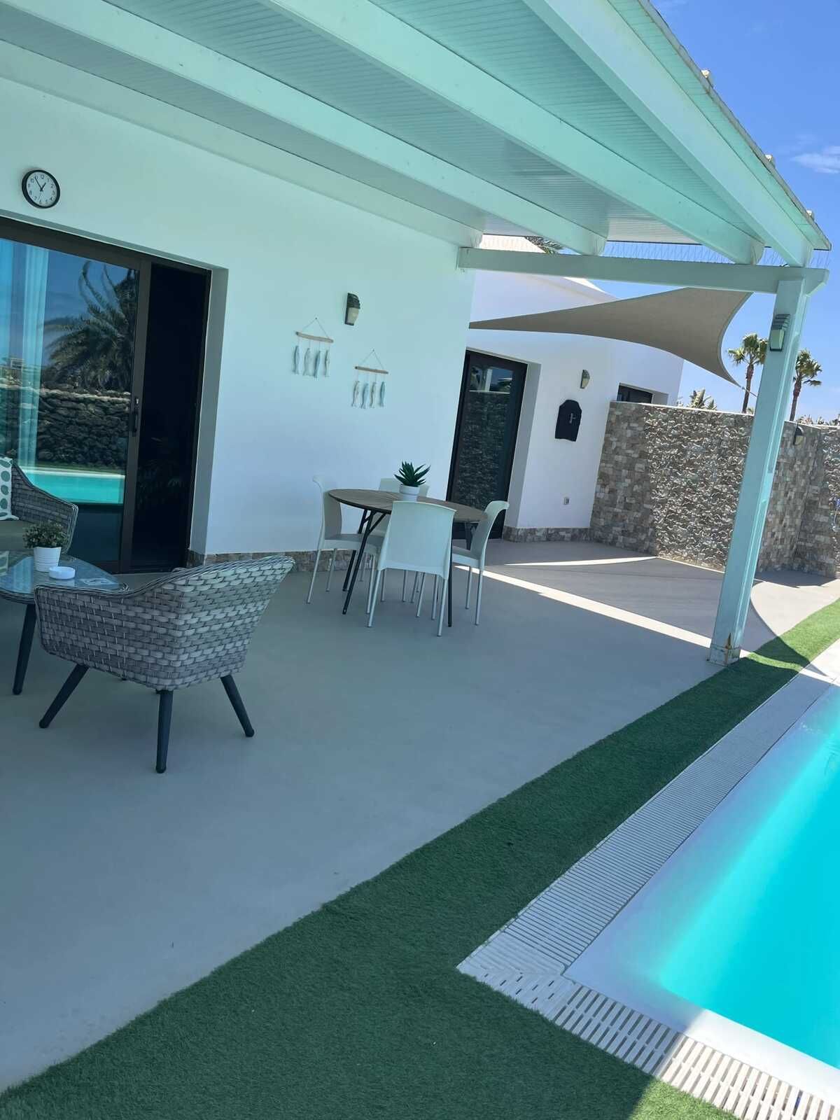 Villa bord de mer 4 pers. avec piscine privée à El Roque - Photo 43