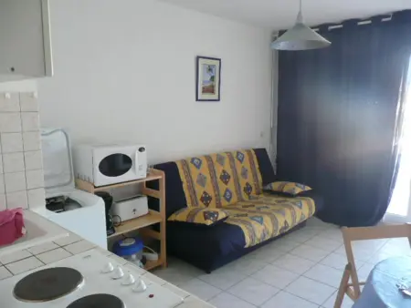 Appartement vue mer avec balcon à Sainte-Marie, 4 personnes : photo 2
