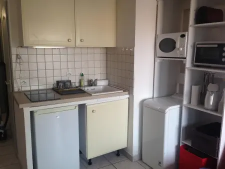 Appartement vue mer avec balcon à Sainte-Marie, 4 personnes : photo 6
