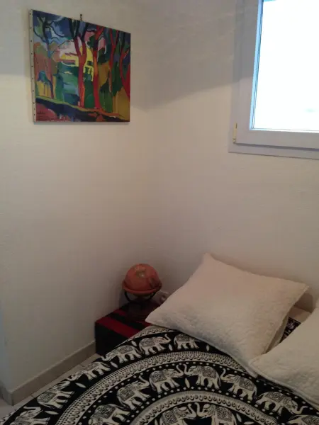 Appartement vue mer avec balcon à Sainte-Marie, 4 personnes : photo 8