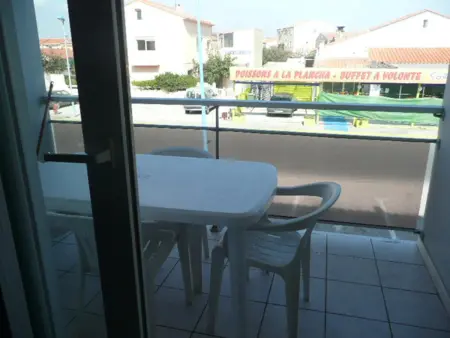 Appartement vue mer avec balcon à Sainte-Marie, 4 personnes : photo 10