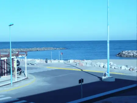 Appartement vue mer avec balcon à Sainte-Marie, 4 personnes : photo 13