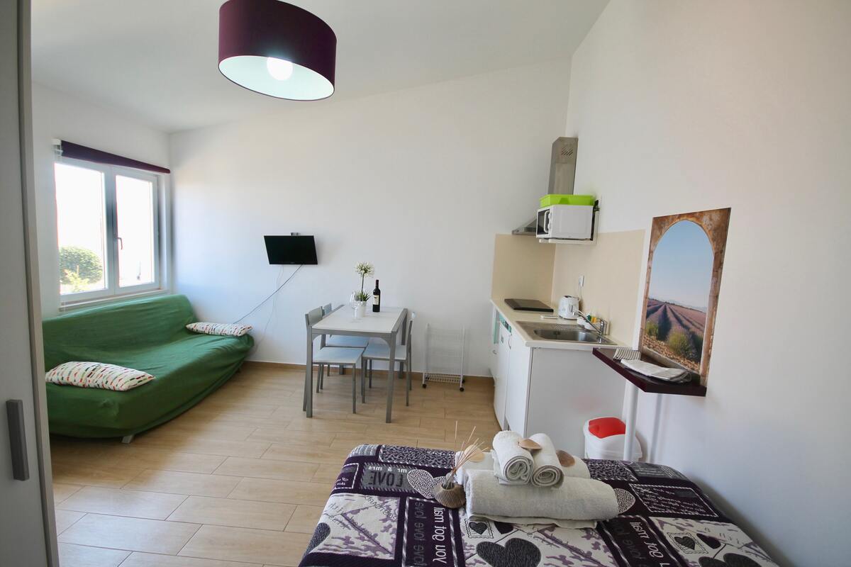 Studio de 25 m² à Faro avec piscine partagée et jardin clos - Photo 5