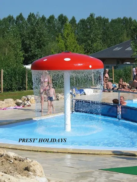 Bungalow 6 personnes avec piscine partagée à Onzain : photo 13