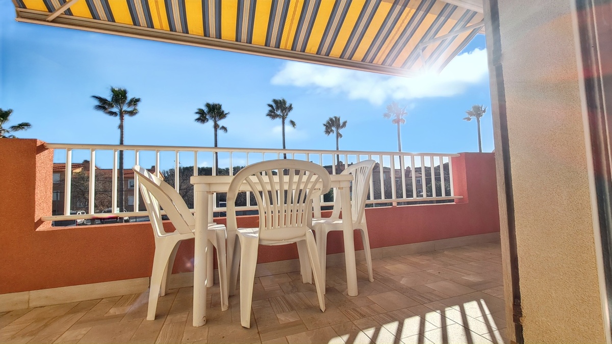 Studio 20 m² à Hyères, terrasse et barbecue - Photo 1