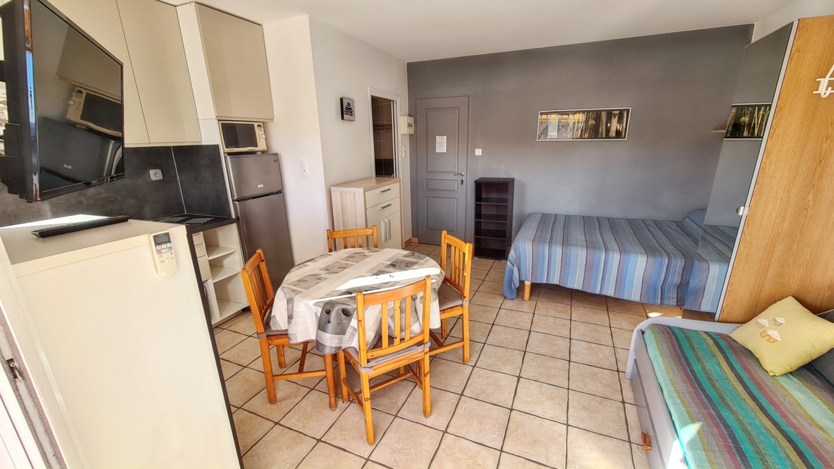 Studio 20 m² à Hyères, terrasse et barbecue - Photo 7