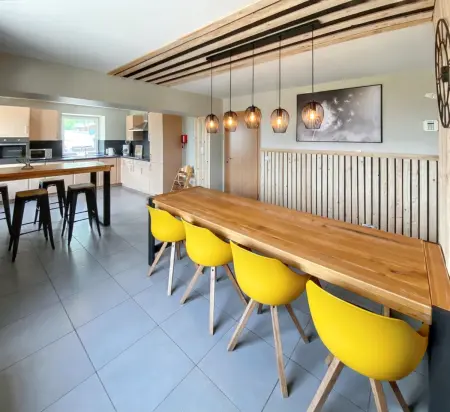 Location maison à Francheville, Stavelot, Maison accueillante à Stavelot avec sauna et jardin