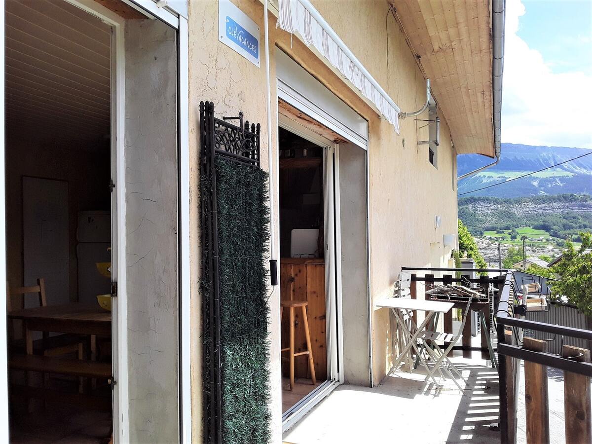 Appartement 8 personnes à Selonnet, piscine et vue montagne - Photo 5