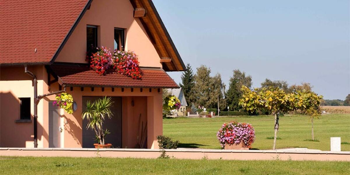 Maison 5 personnes à Ebersheim, vue montagnes et terrasse - Photo 2