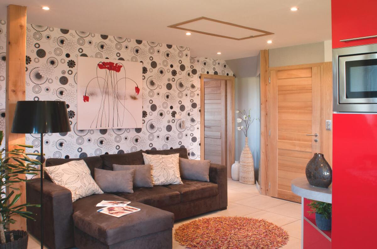 Maison 5 personnes à Ebersheim, vue montagnes et terrasse - Photo 4