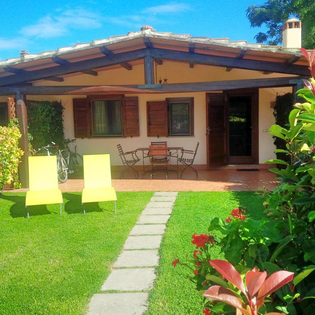 Studio 28 m² avec terrasse et barbecue à Pescia Romana - Photo 1