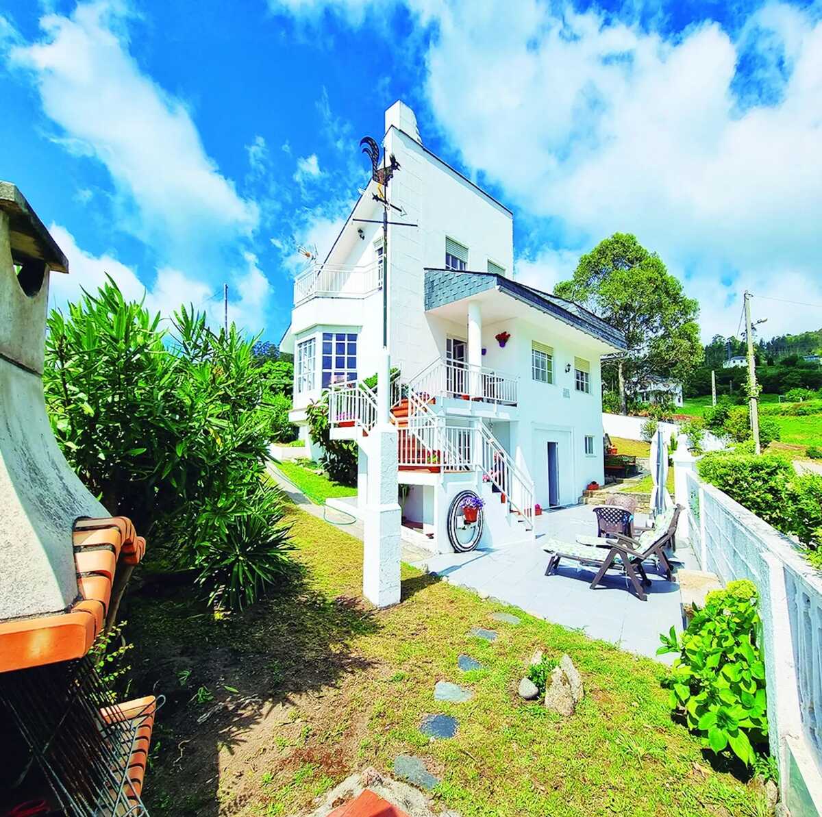 Maison 6 pers., vue mer et jardin à Viveiro - Photo 5