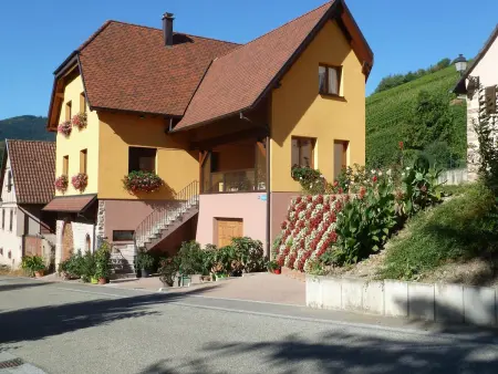 Location appartement à Bernardvillé, Appartement cosy à Bernardvillé 60 m² avec jardin vue montagne