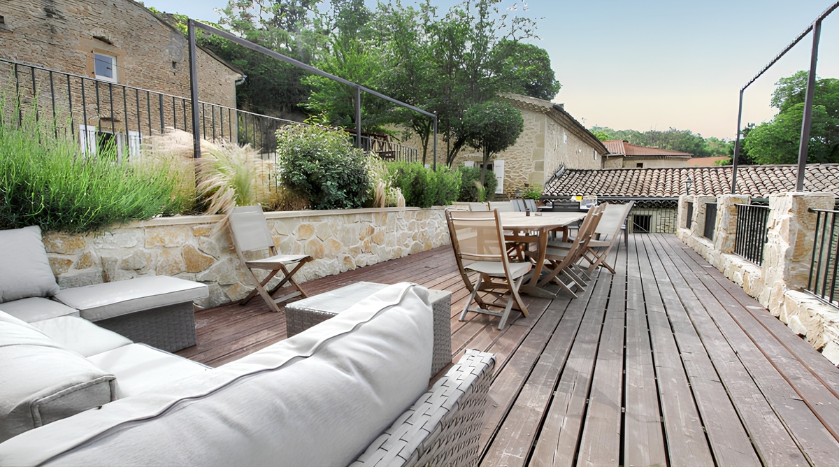 Villa 260 m² à Divajeu : 5 chambres, piscine privée - Photo 3