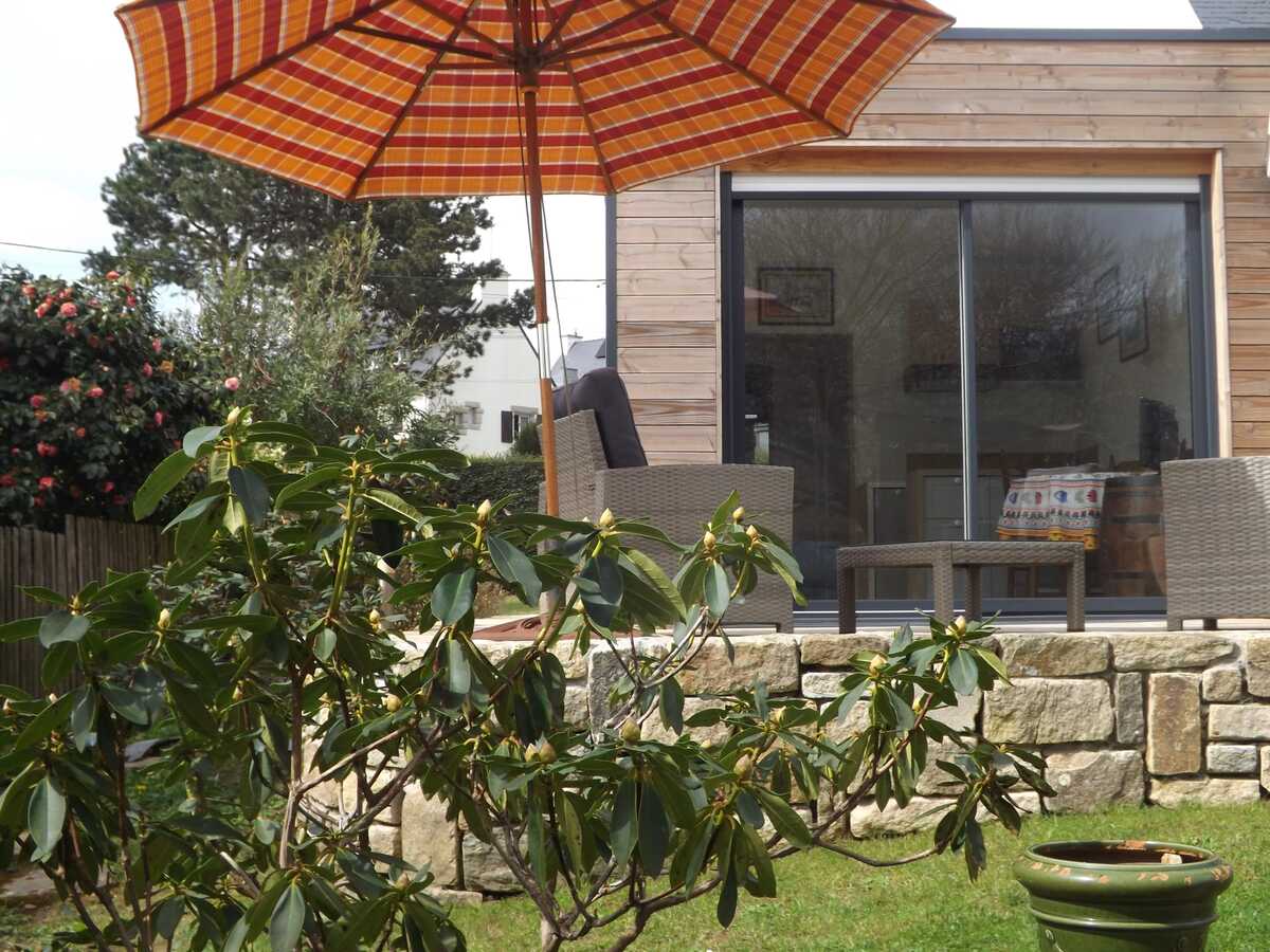 Maison 2 pers. à Guidel : terrasse, jardin et barbecue - Photo 1