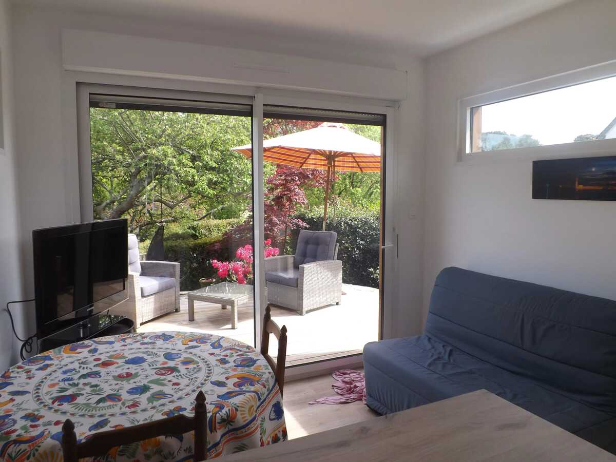 Maison 2 pers. à Guidel : terrasse, jardin et barbecue - Photo 22