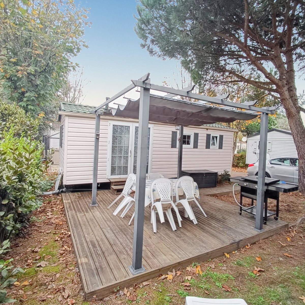 Bungalow 4 pers. avec piscine à Saint-Pierre-d'Oléron - Photo 1