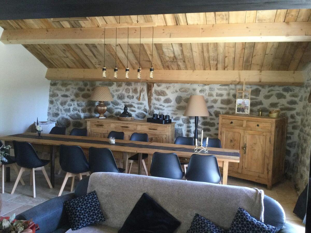 Maison 205m² à Lanarce : jacuzzi, sauna, jeux extérieurs - Photo 36