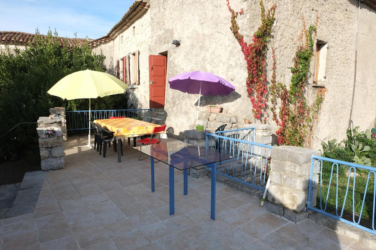 Maison 15 pers., 7 chambres à Beaulieu - 5 terrasses - Photo 1