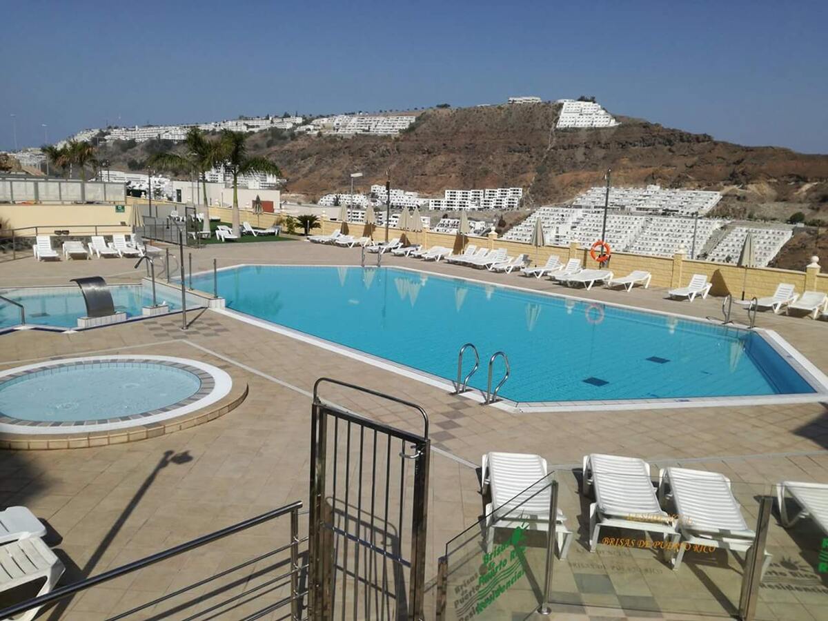 Appartement lumineux Mogán, vue montagne et piscine partagée - Photo 1