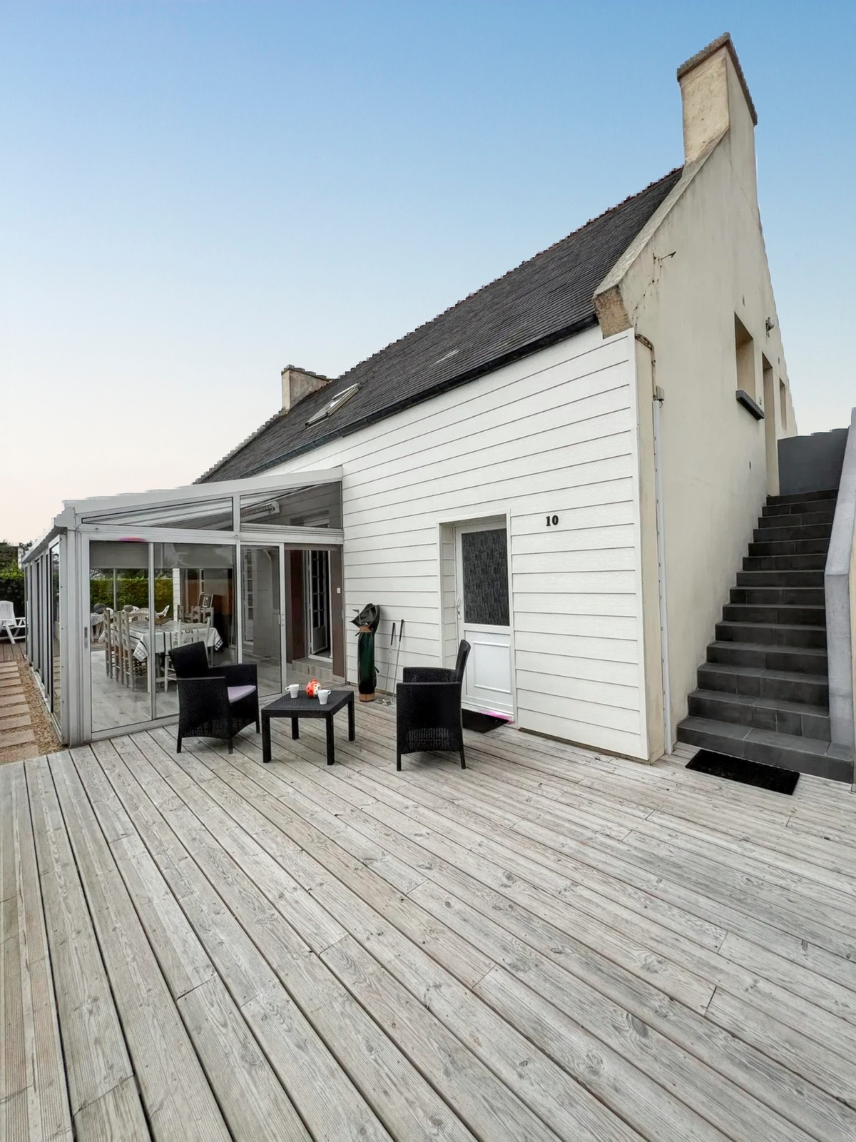 Maison 5 chambres Cléder - 10 personnes, jardin clôturé - Photo 1