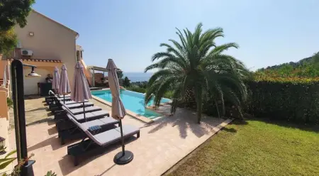 Villa vue mer avec piscine privée à Sari-Solenzara, 8 pers. : photo 3