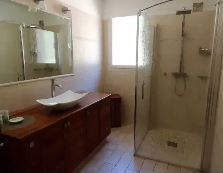 Villa vue mer avec piscine privée à Sari-Solenzara, 8 pers. : photo 14