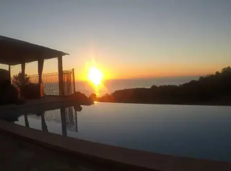 Villa vue mer avec piscine privée à Sari-Solenzara, 8 pers. : photo 17