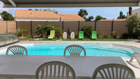 Villa charmante avec piscine privée à Saint-Jean-de-Monts - Photo 24
