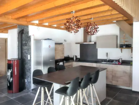 Chalet 180 m² à Valmeinier, 6 chambres, vue montagne et terrasse privée : photo 6