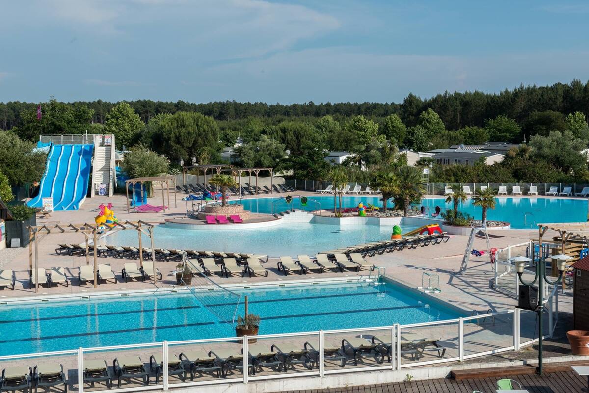 Bungalow 6 pers. à Gastes avec piscine et tennis - Photo 10