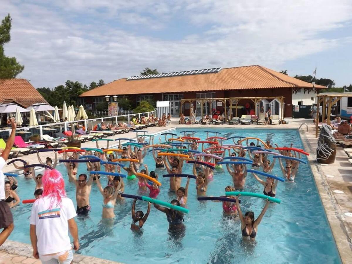 Bungalow 6 pers. à Gastes avec piscine et tennis - Photo 37