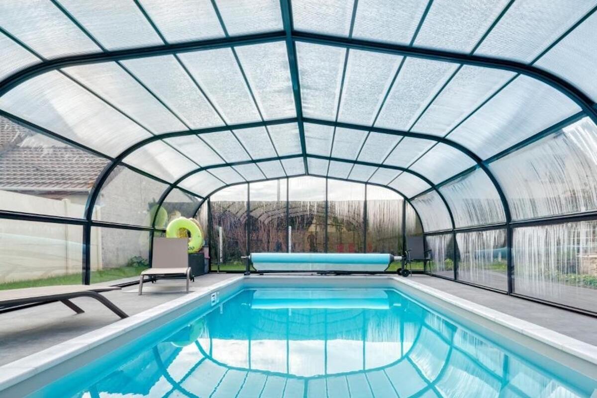 Villa 5 chambres Ranville, piscine privée & aire de jeux - Photo 2