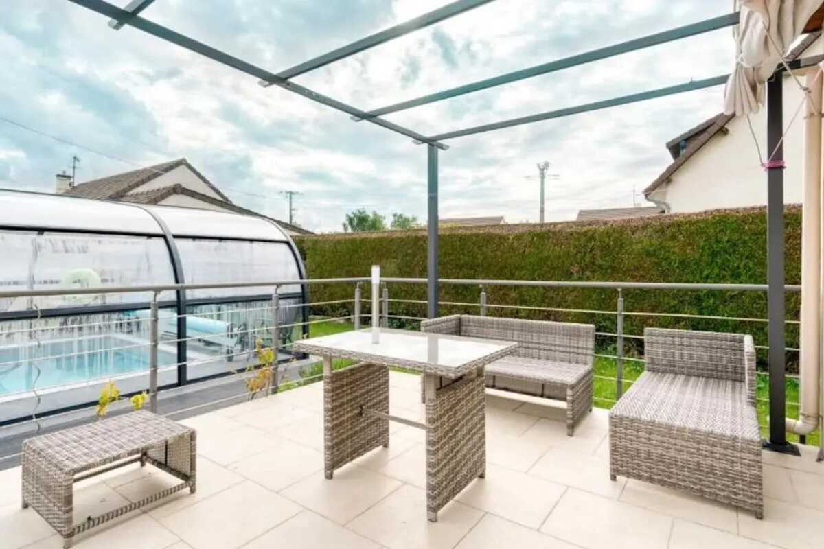 Villa 5 chambres Ranville, piscine privée & aire de jeux - Photo 16