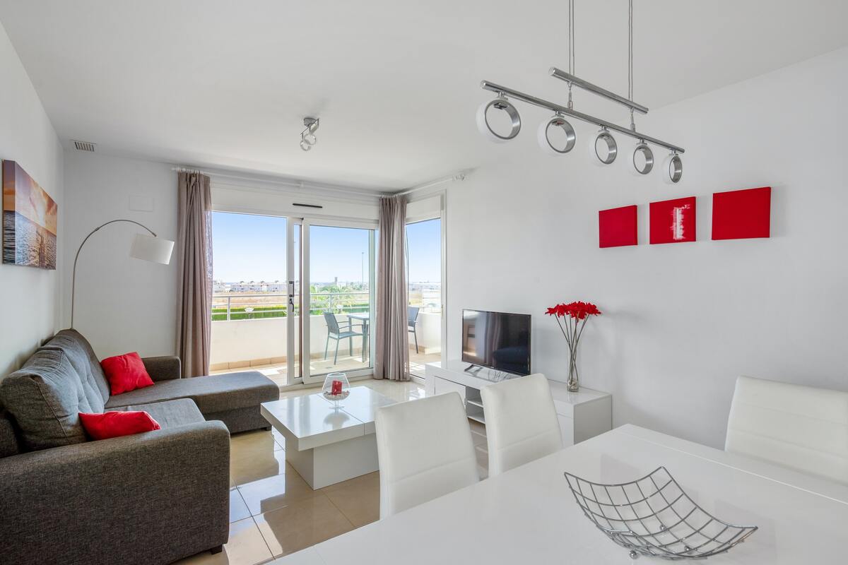 Appartement 110 m² vue mer, piscine partagée, Orihuela - Photo 1