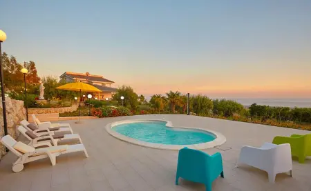 Villa magnifique Favara + Vue mer, Villa 6 personnes à Favara - Photo 2