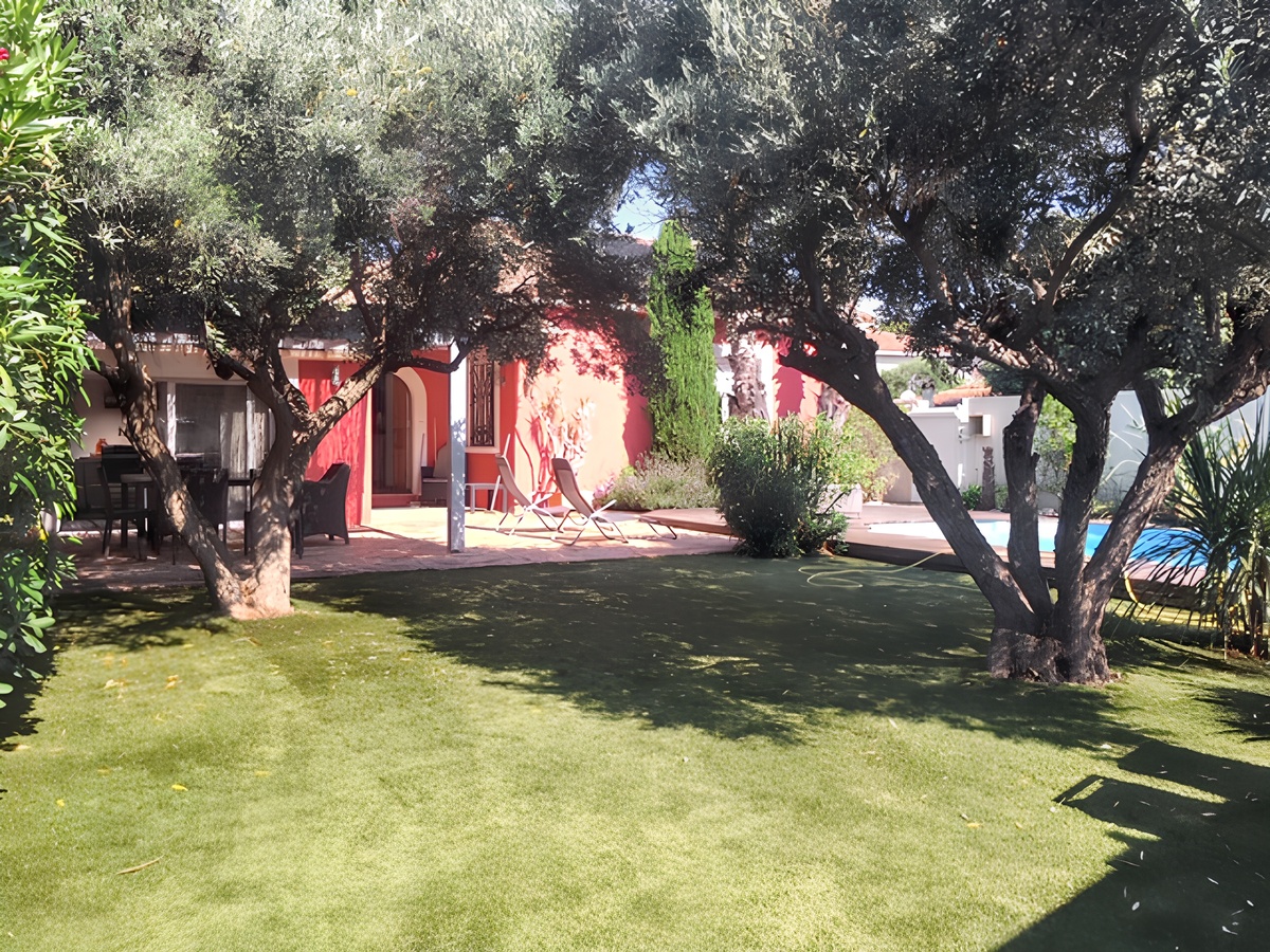 Villa 6 pers. à Agde : piscine privée & jardin - Photo 11