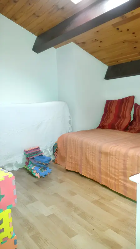 Maison avec vue montagne, cheminée et jardin clos à Coucouron : photo 5
