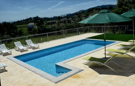 Villa Celorico de Basto : piscine privée 9 x 5 m, 6 chambres : photo 32