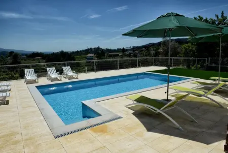 Villa Celorico de Basto : piscine privée 9 x 5 m, 6 chambres : photo 36