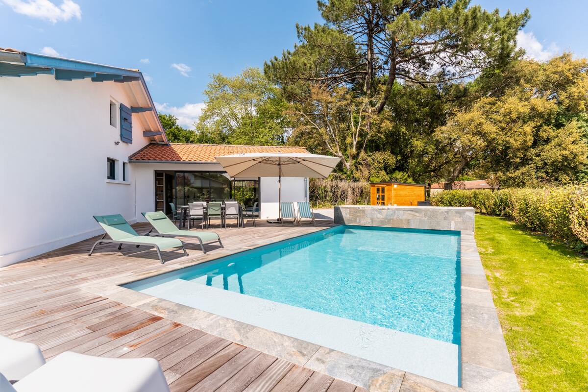 Villa 10 pers. à Seignosse, piscine privée et pétanque - Photo 1