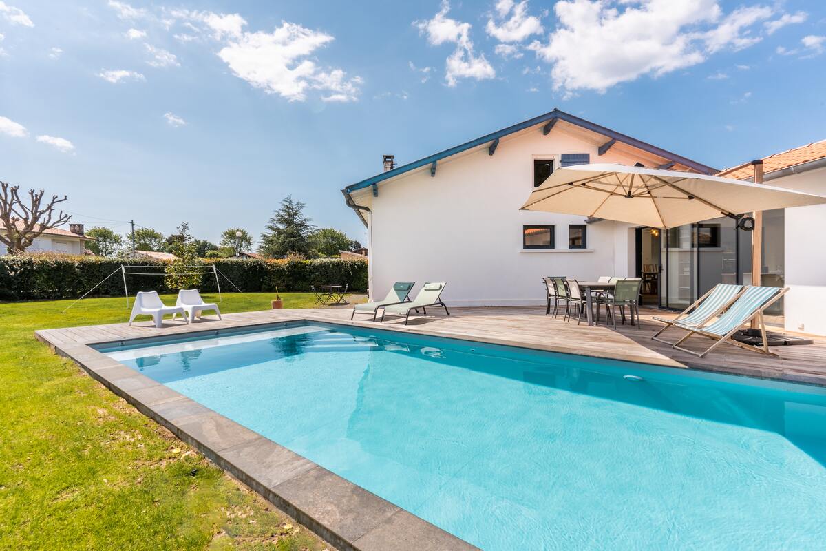Villa 10 pers. à Seignosse, piscine privée et pétanque - Photo 3