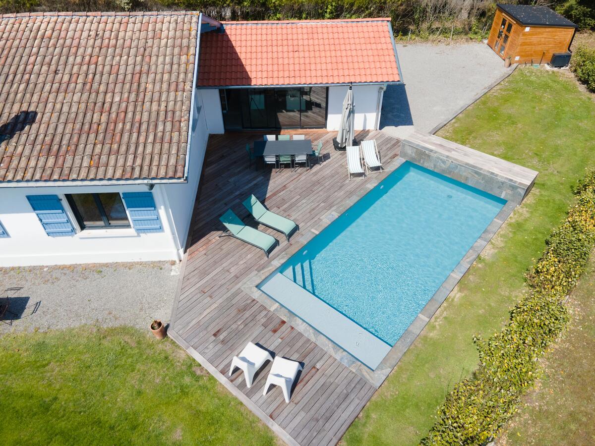Villa 10 pers. à Seignosse, piscine privée et pétanque - Photo 26