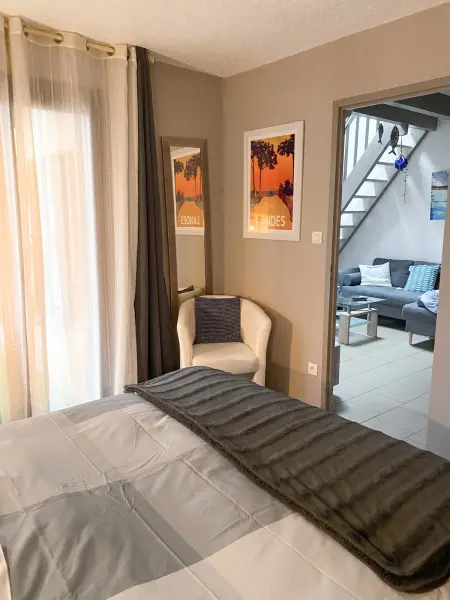 Appartement 40 m² avec terrasse et vue jardin à Saint-Julien-en-Born : photo 24