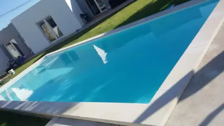 Maison avec piscine partagée et jardin clos à Atalaia, 8 pers. : photo 19