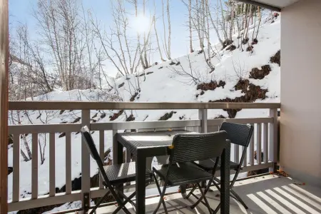 Location appartement à Les Deux Alpes, Studio cosy aux Deux Alpes 25 m² avec vue montagne