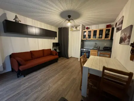 Studio cosy aux Deux Alpes 25 m² avec vue montagne - Photo 1