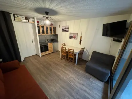 Studio cosy aux Deux Alpes 25 m² avec vue montagne - Photo 6
